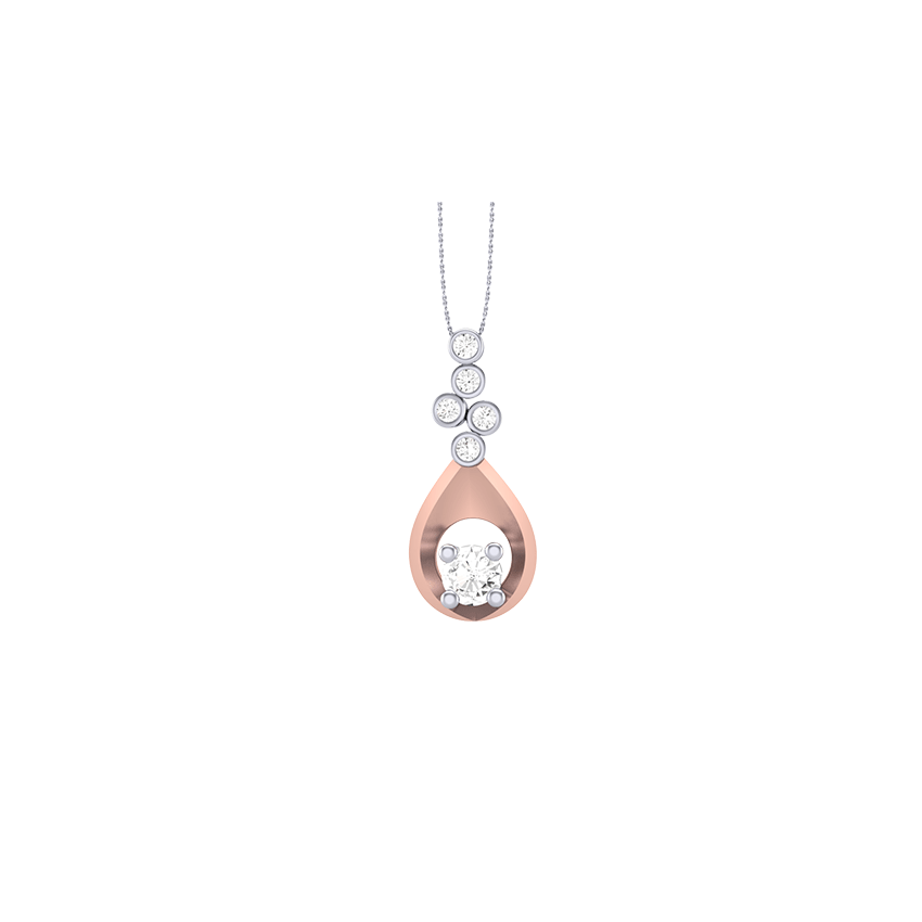 Aurora Fall Diamond Pendant