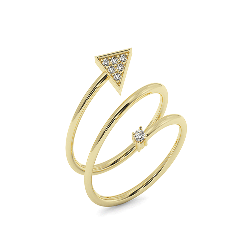 Stardust Glow Diamond Ring