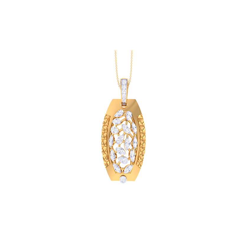 Diamond Starlume Crest Pendant