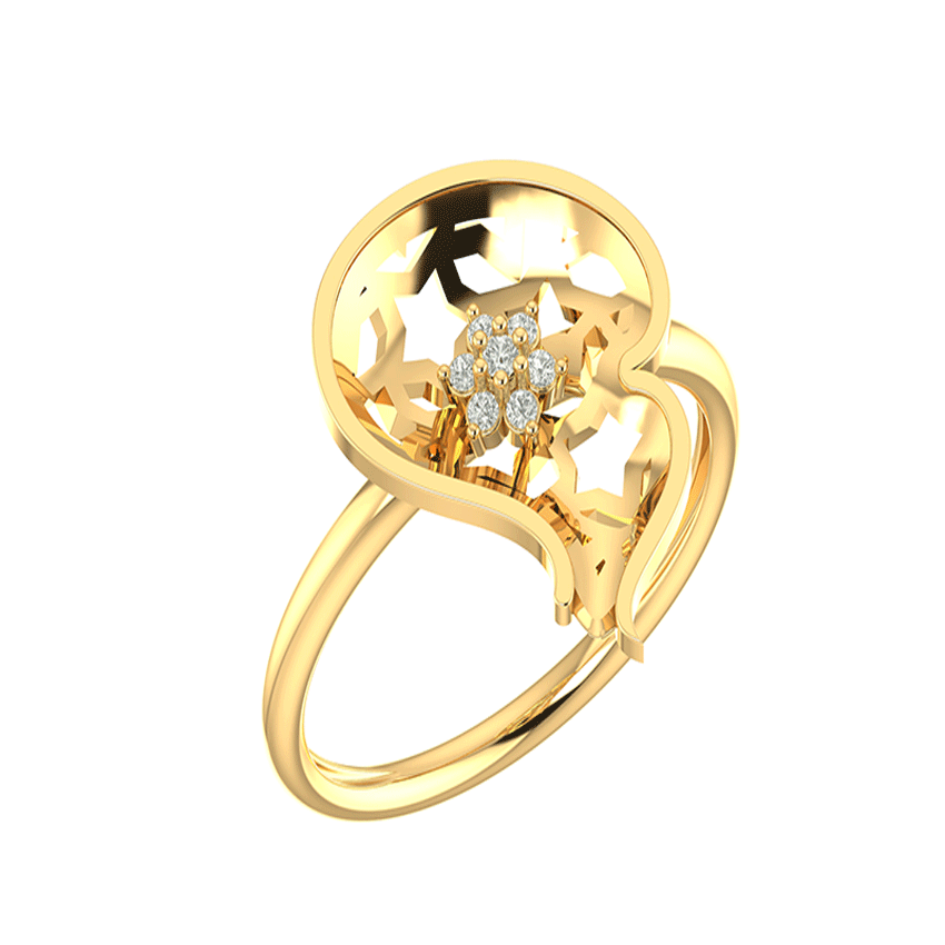 Diamond Serene Ring