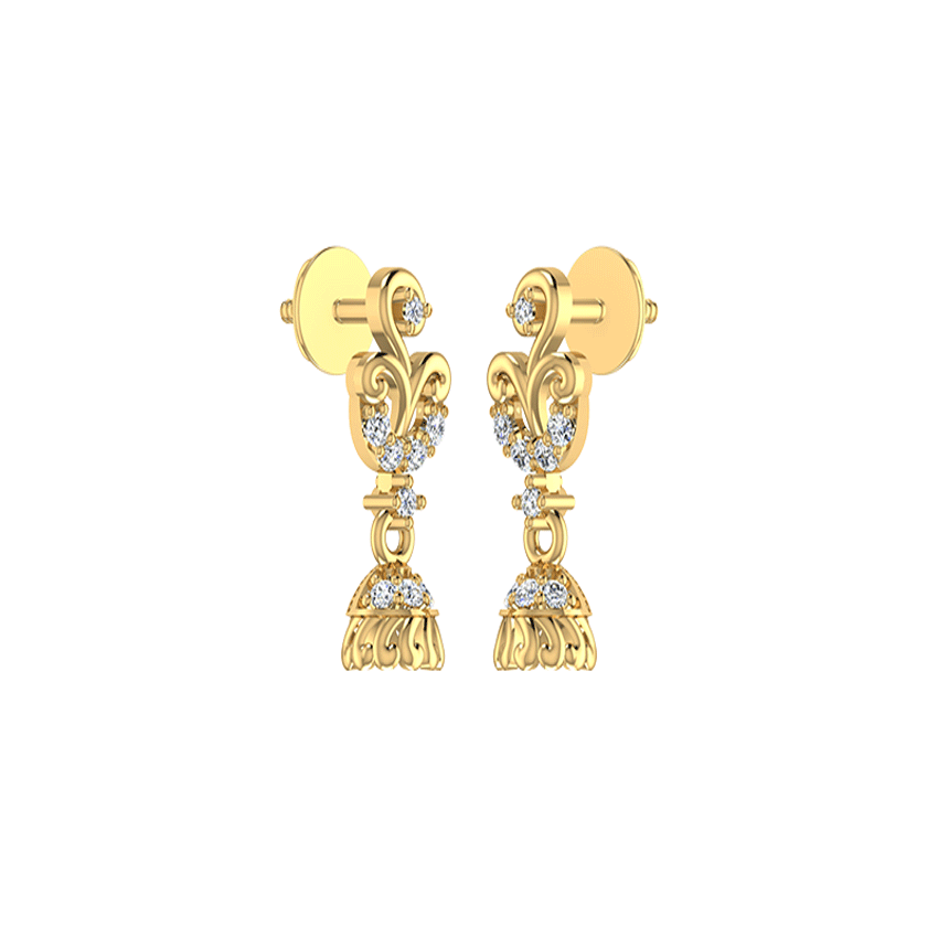 Sunlit Whisper Fancy Earrings