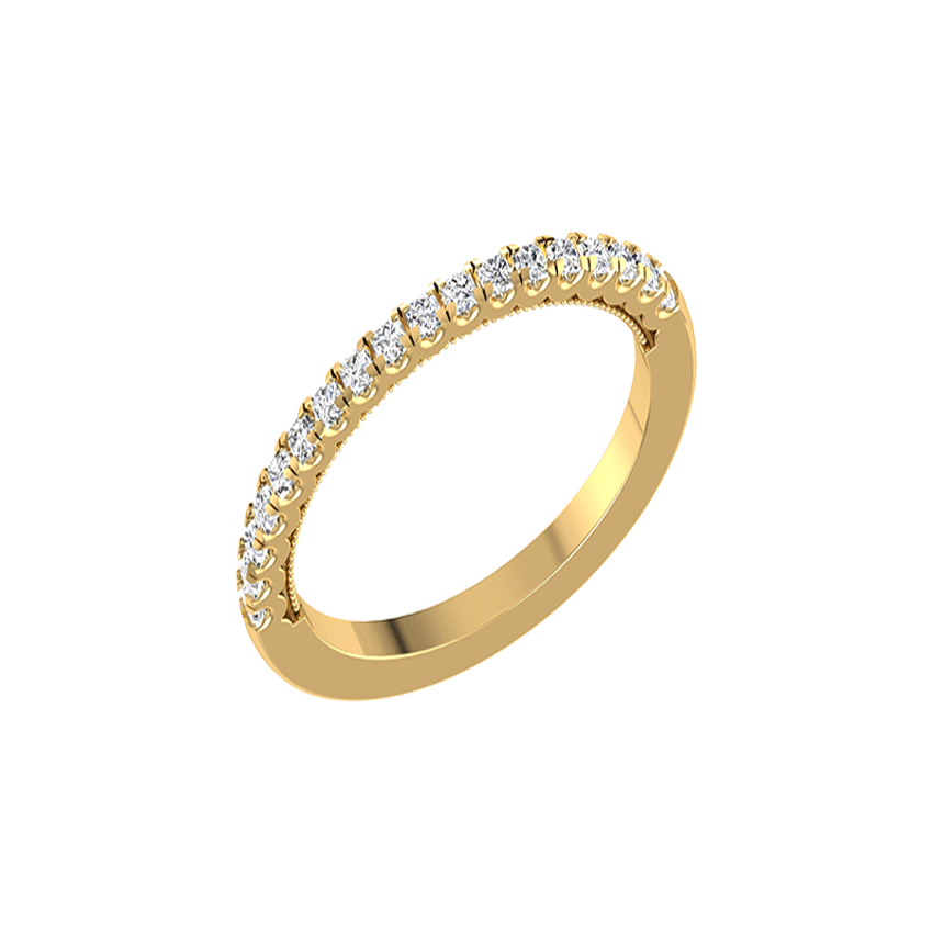 Infinity Glimmer Diamond Band Ring